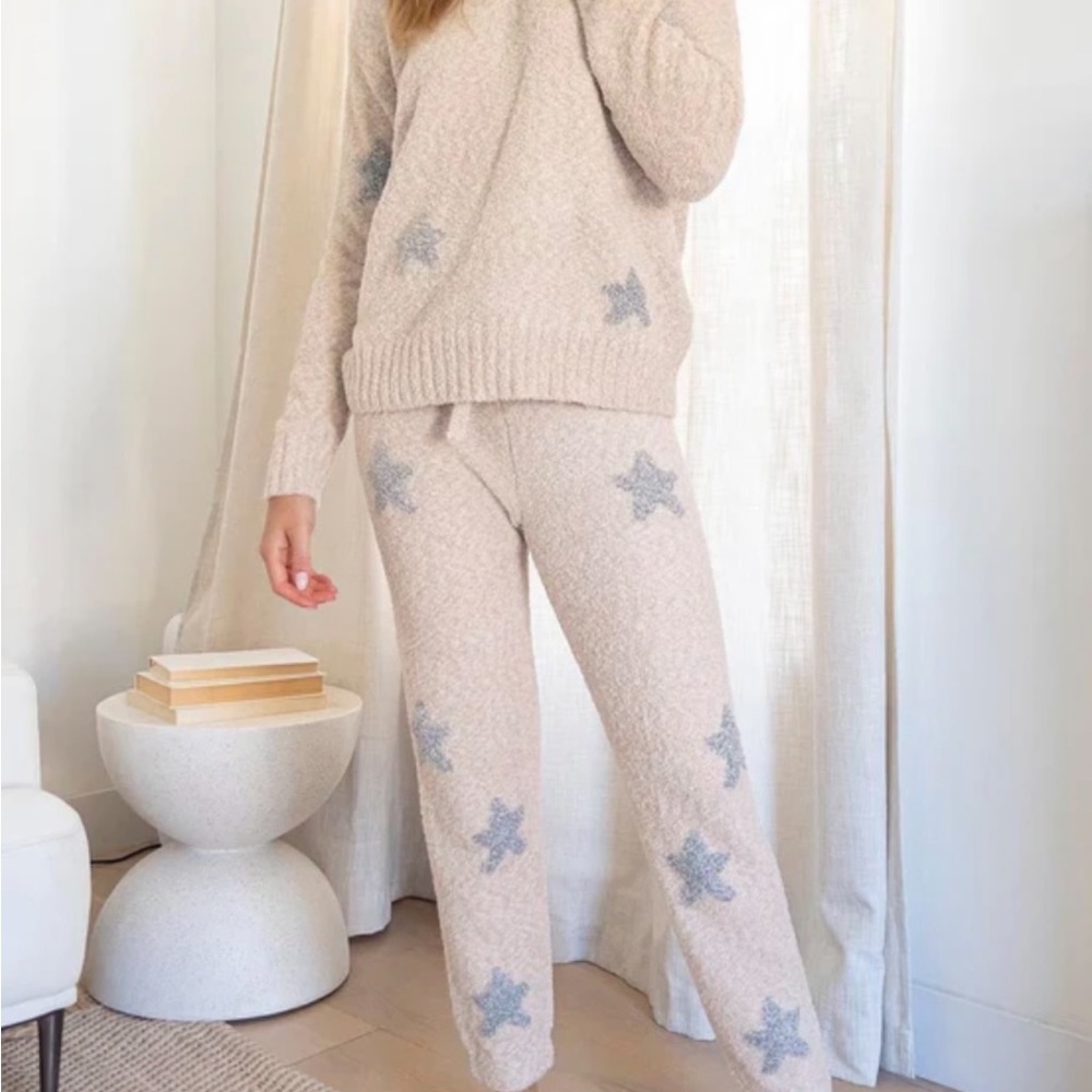 Splendid Cozy Beige Star Lounge Set